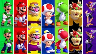 Mario Tennis Aces - All Characters & Costumes (DLC Included)