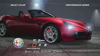 Need For Speed: Hot Pursuit - Alfa Romeo 8C Spider at Mission Beach