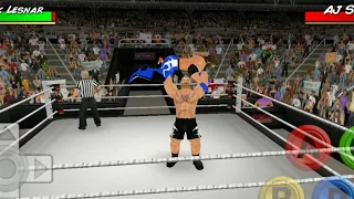 Brock Lesnar vs Aj Style For Wwe World Heavyweight Championship🔥#wrestlingempire Gameplay