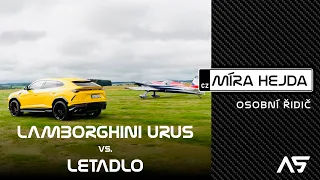 TEST: Lamborghini Urus vs. letadlo! Osobní řidič Míra Hejda a Petr Kopfstein z Red Bull Air Race.