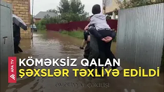 Astara və Lənkəranda evləri su basdı - APA TV