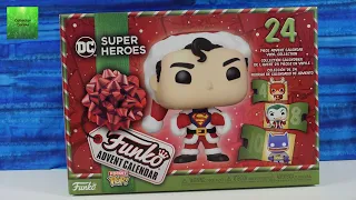 DC Super Heroes Funko Pocket Pop Advent Calendar Unboxing Review | CollectorCorner