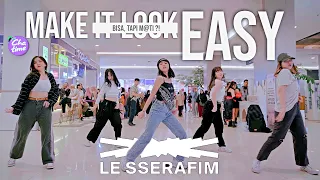 [KPOP IN PUBLIC | ONE TAKE] LE SSERAFIM (르세라핌) ‘EASY’ | Dance Cover #FarrosINAction from Indonesia