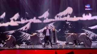 Eurovision 2012 HD - 18 (Turquia/Turkey) Can Bonomo - Love me back