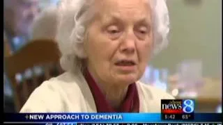 Dementia patients use Montessori method