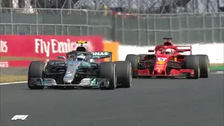 Vettel's Last-Gasp Pass on Bottas | F1 Best Overtakes of 2018