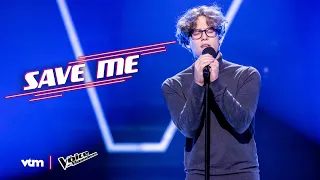 Josse - 'Save Me' | The Blind Auditions | The Voice van Vlaanderen | VTM