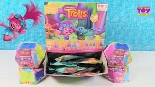 Trolls Hair Huggers Series 1 10 Blind Bag Figures Toy Unboxing | PSToyReviews