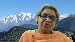 Part 79 - Mandukya Upanishad with Swamini Atmaprakasananda - July 30th, 2021