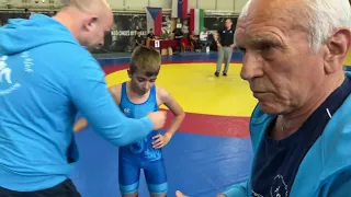 Paris Adamkovič, modrý dress 10.y.o 🇨🇿🤼🇸🇰