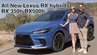 All-new 2023 RX 350h and RX 500h hybrid full review // Performance Hybrid.