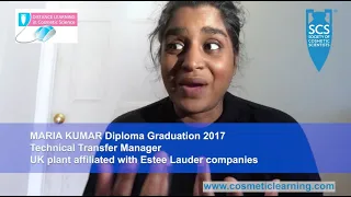 Diploma in Cosmetic Science – testimonials