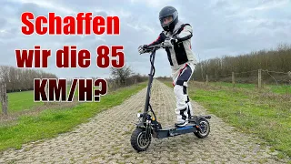 Topspeed Test mit 85 KMH China Scooter 😵 | Totale ENTTÄUSCHUNG ?!