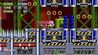 Sonic Mania: Chemical Plant Zone Act 2 (Super Knuckles) [1080 HD]