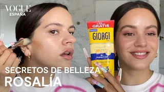 Rosalía: tutorial en tonos rosas y un secreto con gomina Giorgi | Secretos de belleza | VOGUE España