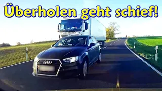 Gefahrgut-LKW brennt, gefährliches Überholen und Blitzer-Bremser| DDG Dashcam Germany | #332