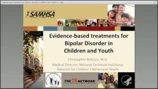 Evidence-based Treatments for Bipolar Disorder in Children and Youth