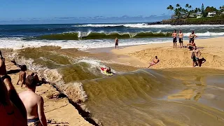 How Waimea River Waves Form: Start to Finish!