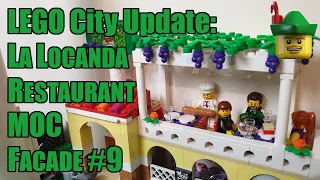 LEGO City Update - La Locanda Restaurant MOC - Facade #9 41379 🍝🏹