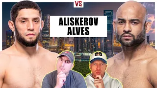 UFC 294: Ikram Aliskerov vs. Warlley Alves Prediction, Bets & DraftKings