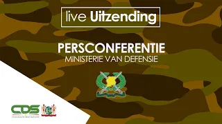 PERSCONFERENTIE MINISTERIE VAN DEFENSIE 21.12.2021