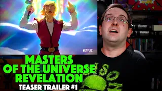 REACTION! Masters of the Universe: Revelation Teaser Trailer #1 - Netflix He-Man Series 2021