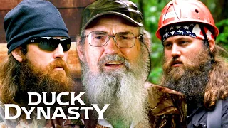 Willie's Team-Building Retreat Surprise (Season 1) | Duck Dynasty