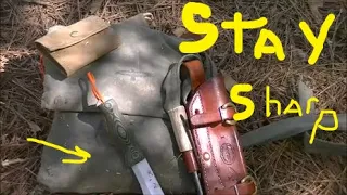 STAY SHARP a little woodscraft how to