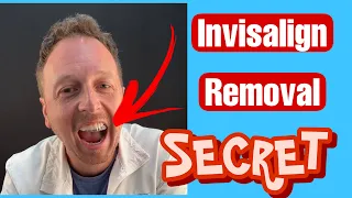 Quick trick to removing Invisalign easily!