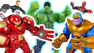 Thanos controls the Hulk! Marvel Avengers Infinity War Hulkbuster and Iron Man! Go! - DuDuPopTOY