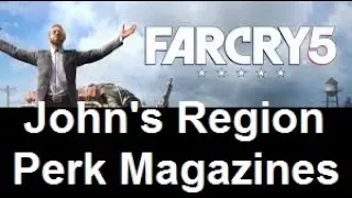 Far Cry 5 - Perk Magazine Locations - Johns Region Walkthrough