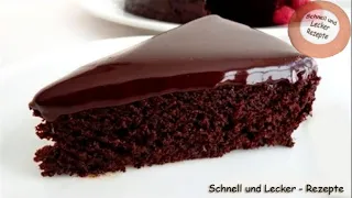 Schokokuchen-Rezept 🎂 Сhocolate cake recipe Das ist der leckerste Kuchen, den ich je gegessen habe