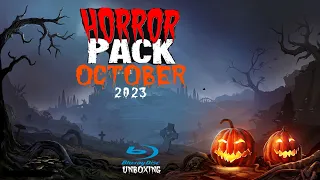 HORROR PACK OCTOBER 2023 BLU RAY UNBOXING