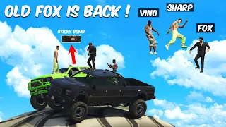 Old Fox Is Back 🔥😎 | GTA 5 Stunt Race - Black FOX