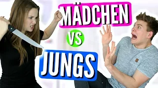 MÄDCHEN VS JUNGS mit Joeys Jungle | Julia Beautx