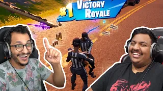 فورتنايت | القائد والجندي مع الفزعة بندريتا! Fortnite