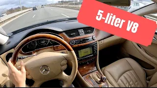 Mercedes CLS500: Първото Спортно Купе с 4 Врати [POV Review]