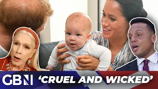 'Cruel and WICKED' | Sussexes SLAMMED for 'keeping King's grandchildren away': 'They'll forget him!'