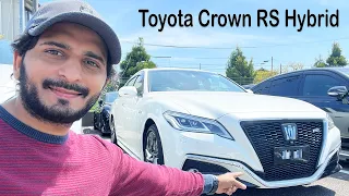 Toyota Crown RS Hybrid | 2022 |  Price in Japan and Pakistan | Walkaround | Review| Arslan Zafar