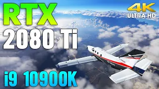 Microsoft Flight Simulator : RTX 2080 Ti + i9 10900K l 4K l