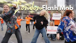 Flash Mob Fun in London: UNIPREP's Academic Revolution Unveiled!