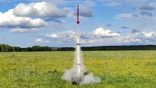Запуск тестовой ракеты || Ракетостроение, часть 4