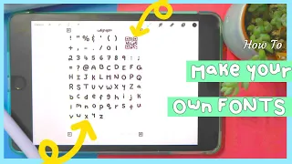 "Create Your Own Font and Unlock Photoshop & Procreate: Here's How!"