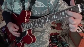 How To Play SLOW RIDE by FOGHAT (no slide) | Epiphone ES 335 Pro | Orange Crush 35rt | Play Guitar
