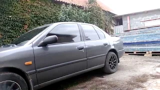 Замена задних пружин на Nissan Primera P10 с ВАЗ 2108