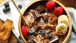 Dark Chocolate Quinoa Breakfast Bowl (Vegan, Gluten-Free) | Minimalist Baker Recipes
