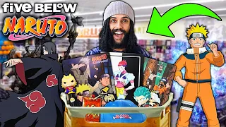I Bought ALL THE ANIME MERCH THEY HAD AT FIVE BELOW!! (NARUTO, DRAGON BALL, & MORE!) *IN STORE HUNT*