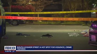 South Hosmer Street a hot spot for violence, crime in Tacoma | FOX 13 Seattle