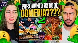 Apenas um react | As comidas de rua mais nojentas da India PARTE 2 (+ nojento ainda) | Fala de Tudo