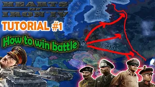 Hearts Of Iron 4 Tutorial (Germany) #1 - Ground Combat